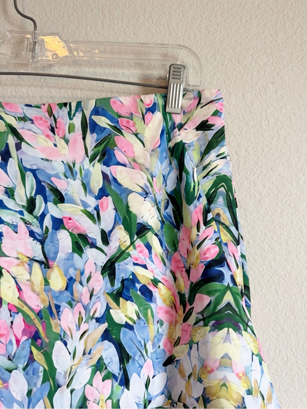 Acegolfs Botanical Floral Print Energy Silky 17" Ruffle Tennis Golf Skirt Size L - Picture 4 of 11